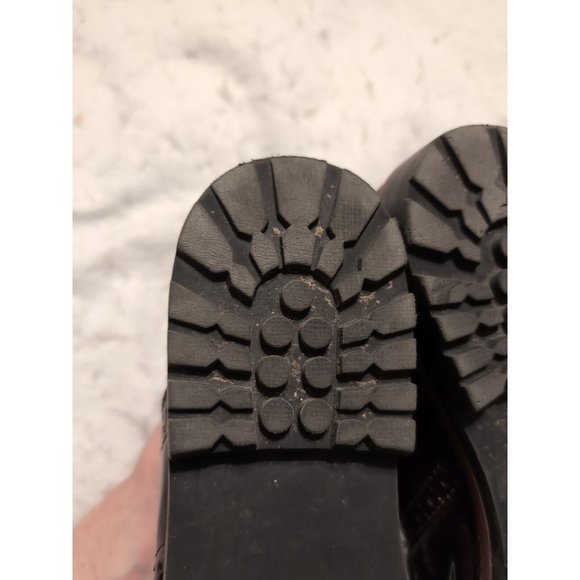 Nine West Patent Leather OliverWM Women’s  Oxfords Size 8 Plum - Picture 7 of 10